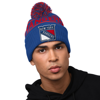 New York Rangers czapka zimowa Blizzard Pom Beanie