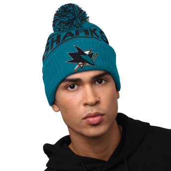 San Jose Sharks czapka zimowa Blizzard Pom Beanie