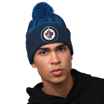 Winnipeg Jets czapka zimowa Blizzard Pom Beanie