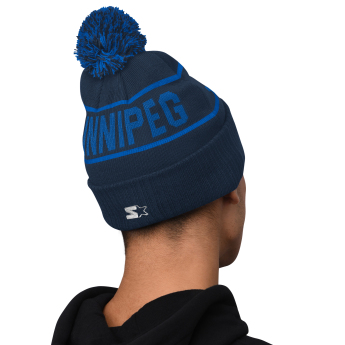 Winnipeg Jets czapka zimowa Blizzard Pom Beanie