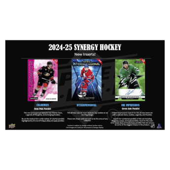 NHL pudełka karty hokejowe NHL 2024-25 Upper Deck Synergy Hobby Box