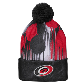 Carolina Hurricanes czapka zimowa dziecięca Paint Splatter Cuffed