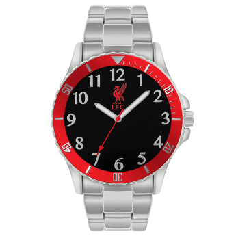 Liverpool zegarek Mens Red & Silver Bracelet