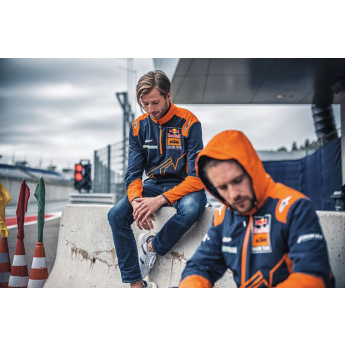 Red Bull KTM męska kurtka z kapturem official Teamline Replica 2023