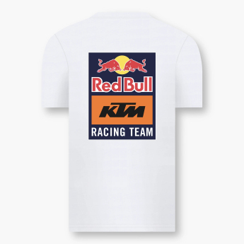 Red Bull KTM koszulka męska Backprint logo white