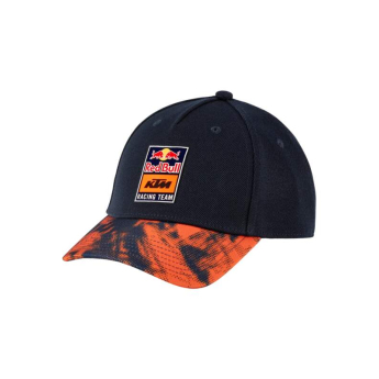 Red Bull KTM dziecięca czapka baseballowa Grid navy