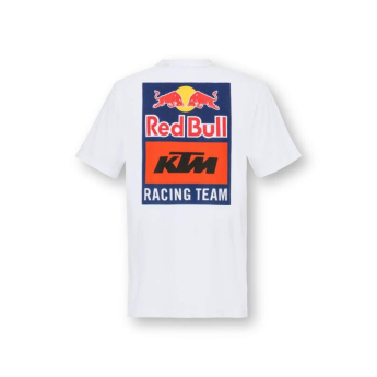 Red Bull KTM koszulka męska logo print white