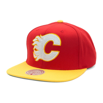 Calgary Flames czapka flat baseballówka NHL Team 2 Tone 2.0 Snapback