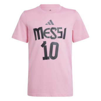 Lionel Messi koszulka dziecięca MESSI Name and number pink