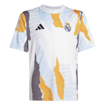 Real Madryt dziecięca koszulka meczowa 24/25 pre-match