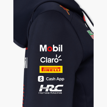 Red Bull Racing damska bluza z kapturem Full Zip  official navy F1 Team 2023