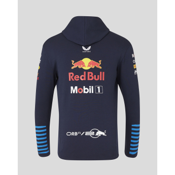 Red Bull Racing męska bluza z kapturem Official Full zip navy F1 Team 2024