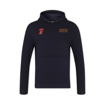 Red Bull Racing męska bluza z kapturem Max Verstappen Express navy F1 Team 2024