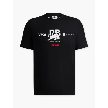 Visa Cash App RB koszulka męska Daniel Ricciardo black F1 Team 2024