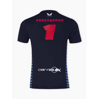 Red Bull Racing koszulka męska Driver Max Verstappen black F1 Team 2024