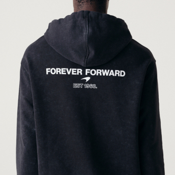 McLaren Honda męska bluza z kapturem Forever Forwards black F1 Team 2024
