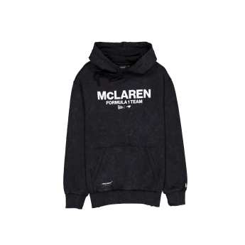 McLaren Honda męska bluza z kapturem Forever Forwards black F1 Team 2024