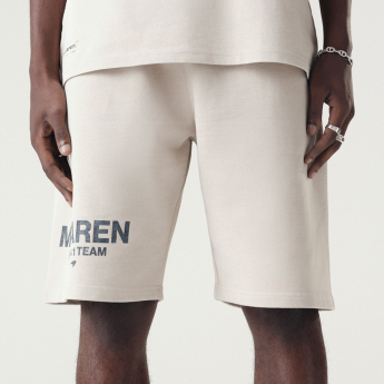 McLaren Honda szorty męskie wordmark logo white F1 Team 2024