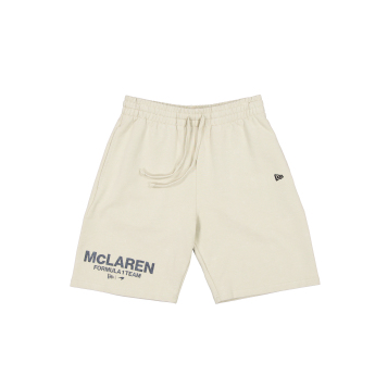 McLaren Honda szorty męskie wordmark logo white F1 Team 2024