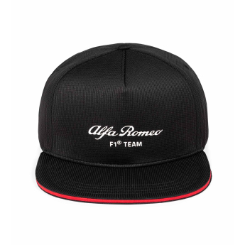 Alfa Romeo Racing czapka flat baseballówka official black F1 Team 2023