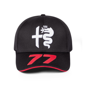 Alfa Romeo Racing czapka baseballówka official Valtteri Bottas black F1 Team 2023