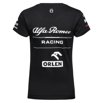Alfa Romeo Racing koszulka damska official AR black F1 Team 2023