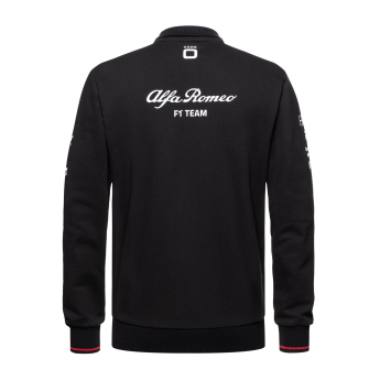 Alfa Romeo Racing bluza męska official zip black F1 Team 2023