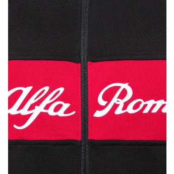 Alfa Romeo Racing bluza damska official zip black F1 Team 2023