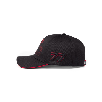Alfa Romeo Racing czapka baseballówka Driver official Valtteri Bottas black F1 Team 2023