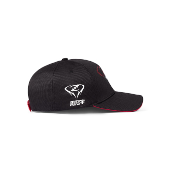 Alfa Romeo Racing czapka baseballówka Driver official Guanyu Zhou black F1 Team 2023