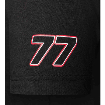 Alfa Romeo Racing koszulka męska Valtteri Bottas fans black F1 Team 2024