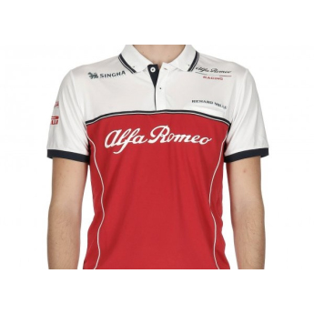 Alfa Romeo Racing dziecięca koszulka polo official F1 Team 20219