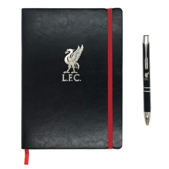 Liverpool długopis i notatnik Premium black