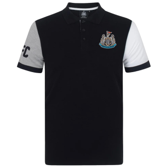 Newcastle United męska koszulka polo Contrast black