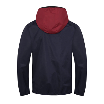 West Ham United męska kurtka z kapturem shower navy claret