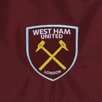 West Ham United męska kurtka z kapturem shower navy claret