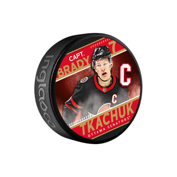 Ottawa Senators krążek Brady Tkachuk Captain Collection