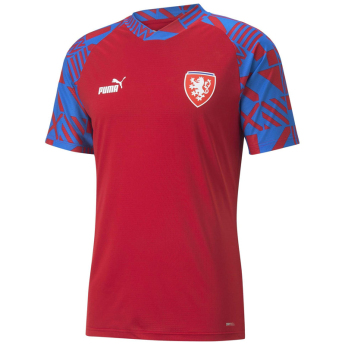 Reprezentacja piłki nożnej piłkarska koszulka meczowa Czech republic Pre-Match red
