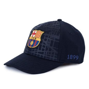 Barcelona czapka baseballówka Barca navy