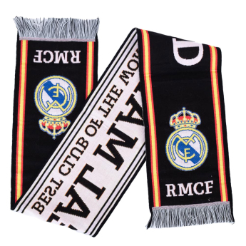 Real Madryt szalik zimowy Best Club In The World black