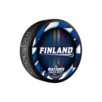 Reprezentacje hokejowe krążek 4 Nations Face-Off Team Finland Souvenir Collectors