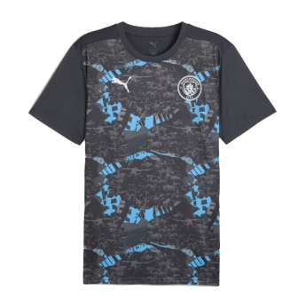 Manchester City piłkarska koszulka meczowa Pre-match gray