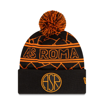 AS Roma czapka zimowa Spring Sport black