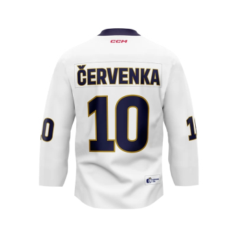 Reprezentacje hokejowe hokejowa koszulka meczowa 2024/2025 Fan replica Czech republic white