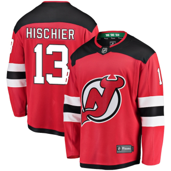 New Jersey Devils dziecięca koszulka meczowa Nico Hischier Premier Home