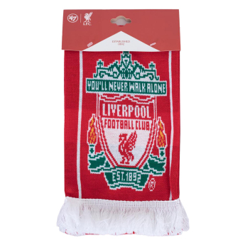 Liverpool szalik zimowy Crest red