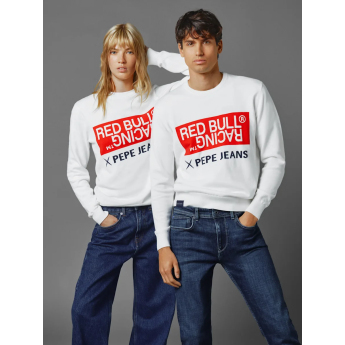 Red Bull Racing sweter męski color block white F1 Team 2023