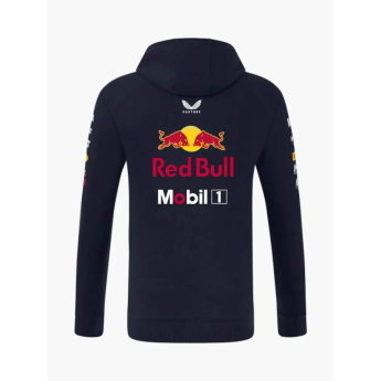 Red Bull Racing męska bluza z kapturem official Teamline Replica zip navy F1 Team 2025