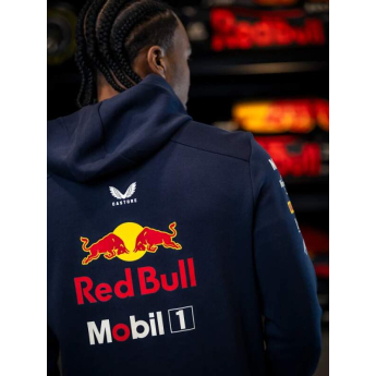 Red Bull Racing męska bluza z kapturem official Teamline Replica navy F1 Team 2025