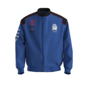 Visa Cash App RB kurtka męska softshell blue F1 Team 2025